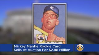 Mickey Mantle Card For Over 2 Million Dollars