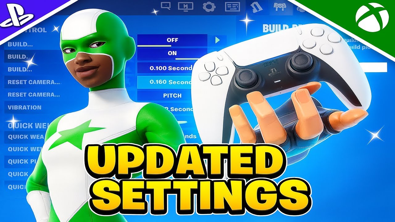 *UPDATED* Best Controller Settings For AIMBOT In Fortnite Chapter 6 ...