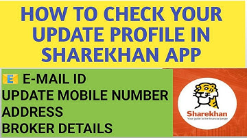 How to Update Your Profile & Mobile No on the ShareKhan App
