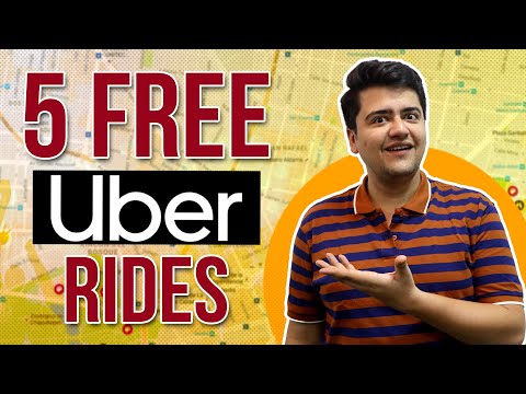 Trick to Get 5 FREE Uber Rides ⚡| Uber First Ride Free Promo Code | Uber Code 2023