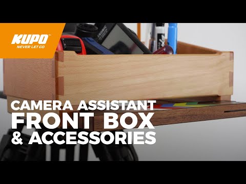 Kupo Camera Assistant Front Box & Accessories