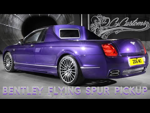 Bentley Flying Spur PIckup Truck by DC Customs The Only One In The World!