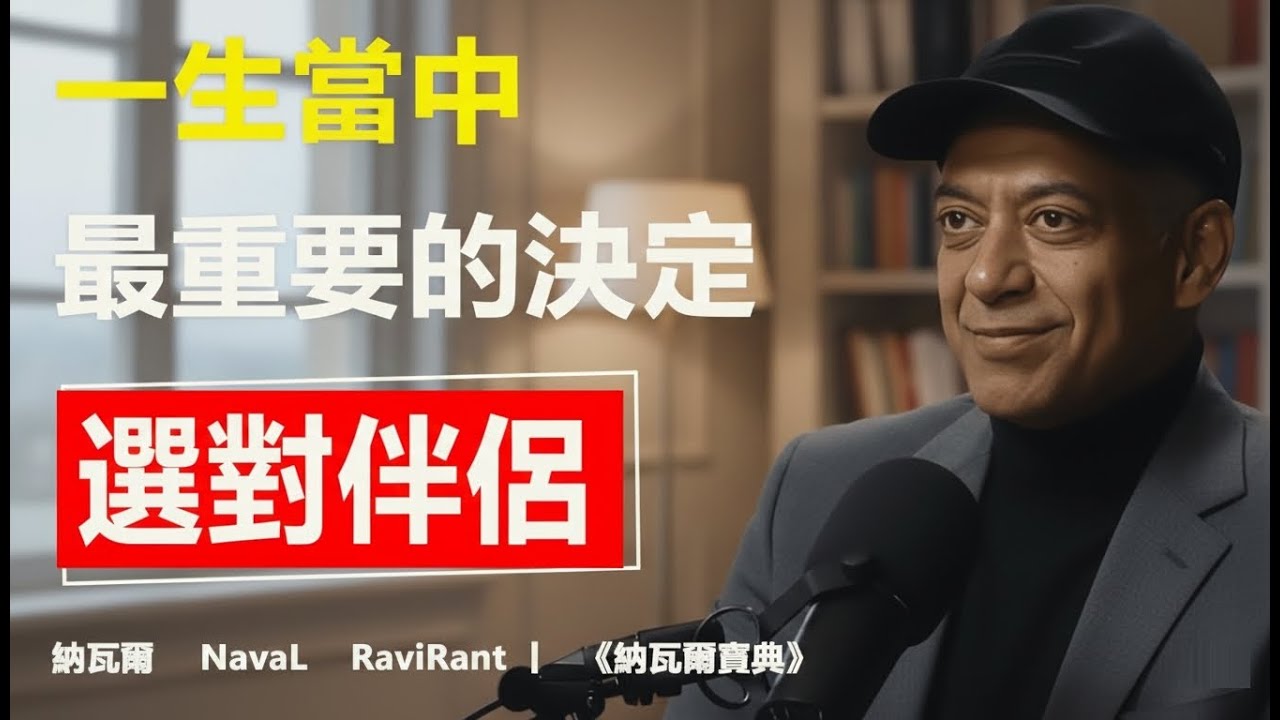 納瓦爾：選對伴侶，是你一生中最重要的決定，沒有之一！