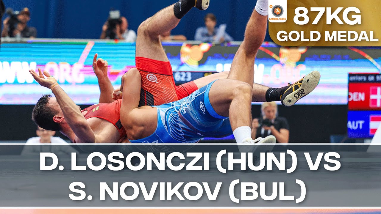 Золотая медаль • 87 кг • Семен Сергеевич НОВИКОВ (Болгария) - Давид ЛОСОНЧИ (Венгрия)
