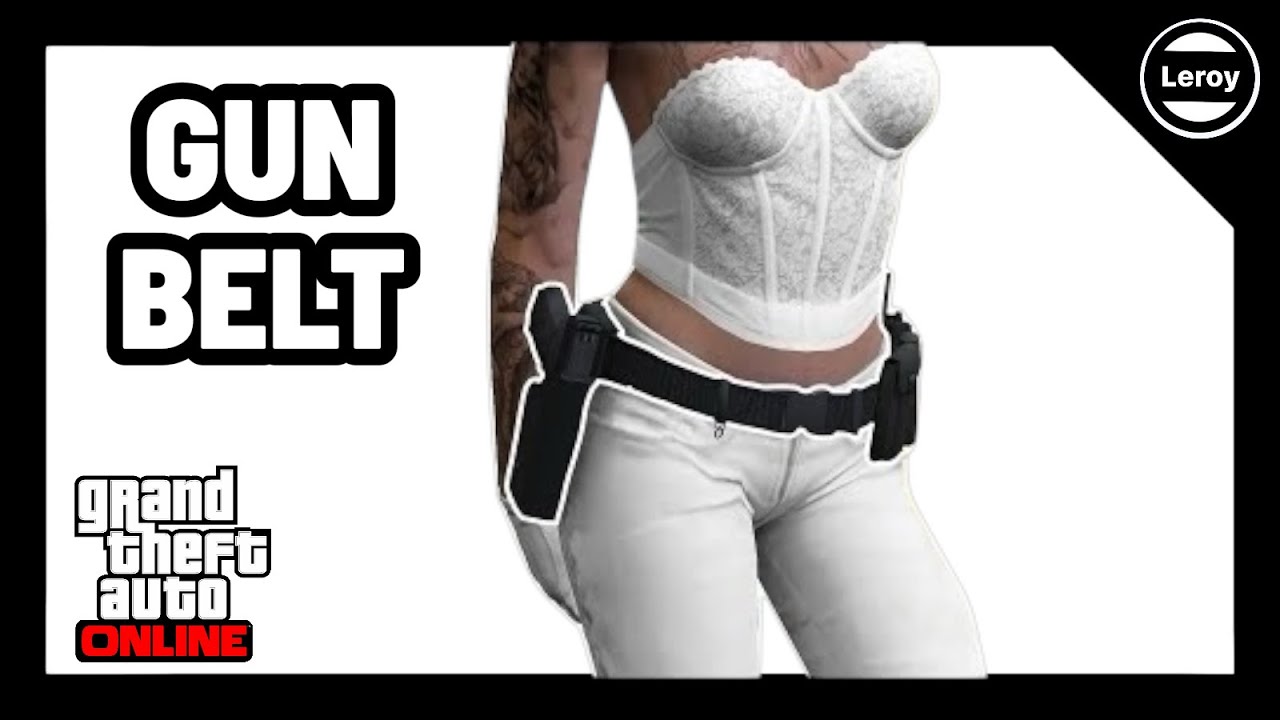 How To Get GUN BELT On FEMALE CHARACTER! In GTA 5 Online