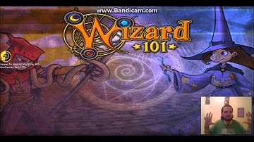 Screen Recording + Face cam Wizard 101 Game play