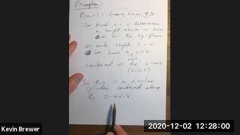 Video Lecture Stewart 16.6 Part 1