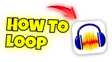 how to loop audacity
