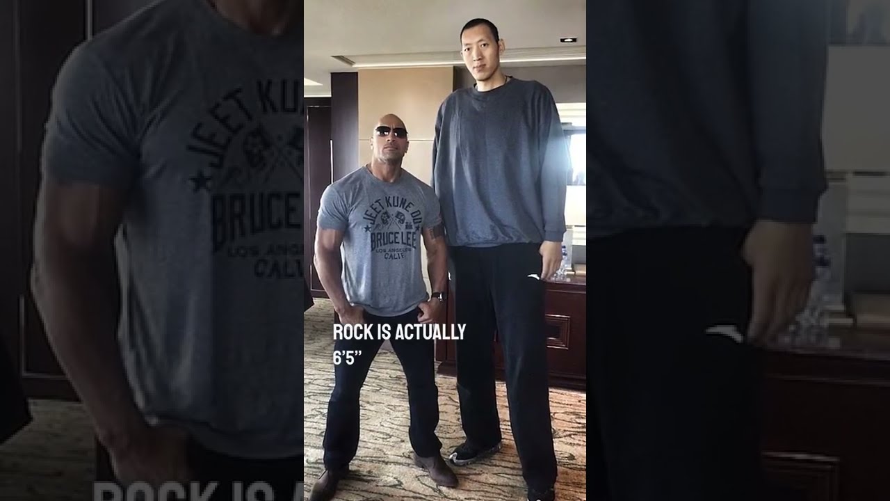 Does Dwayne 'The Rock' Johnson Lie About His Height