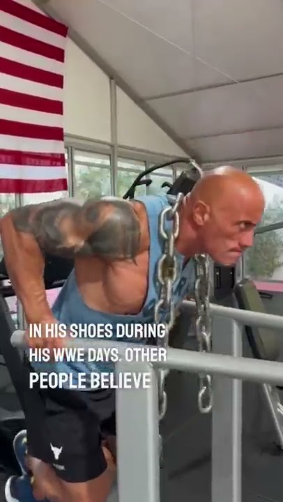 Why does The Rock lie about his height?