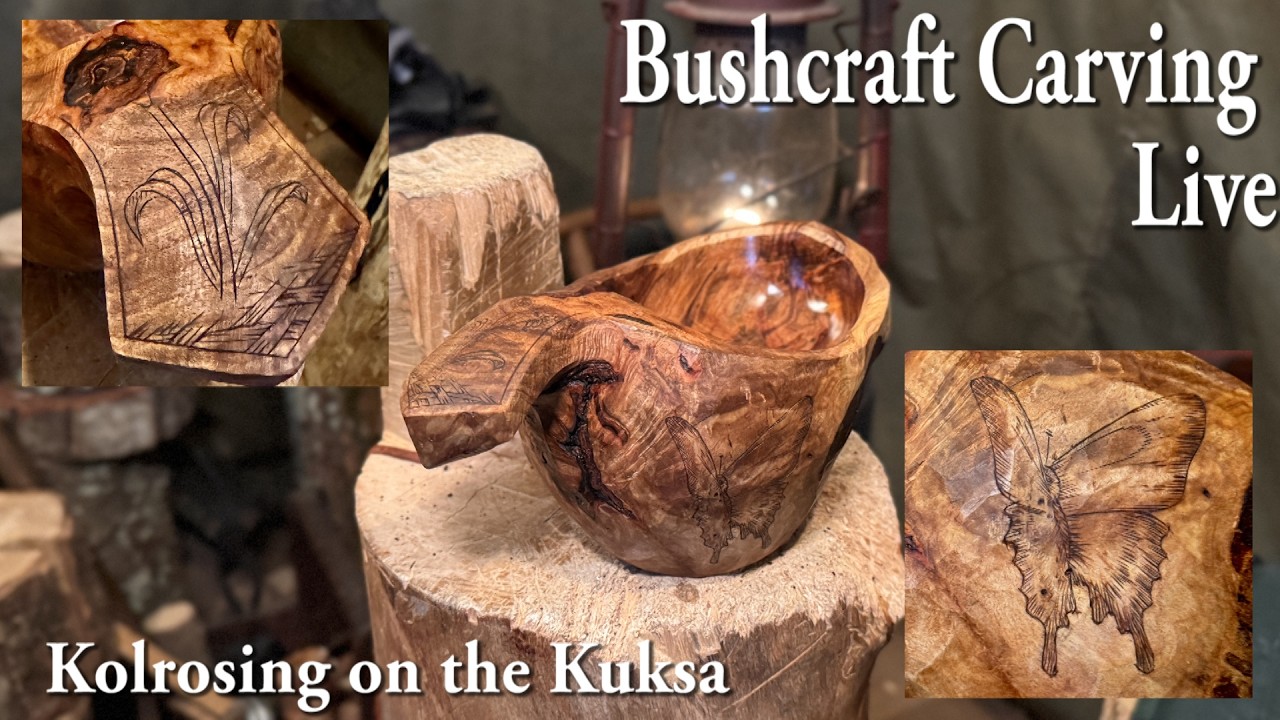 Bushcraft Carving Live.   3/1/26