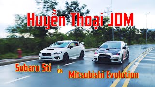 [Autozone.vn]  Huyền thoại JDM: Evolution vs STI