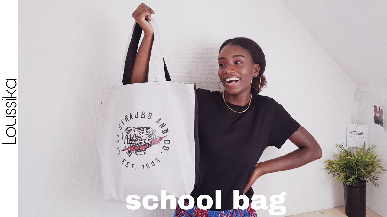 Je prépare mon sac de cours avec vous ! || #backtoschool || Loussika