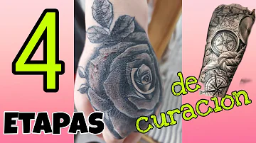 ¿Cuánto tarda en quitarse el relieve de un tatuaje?