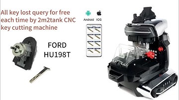 How to Cut Ford HU198T All Keys Lost with 2M2 Tank 2 Pro Query for Free Each Time- OBDII365