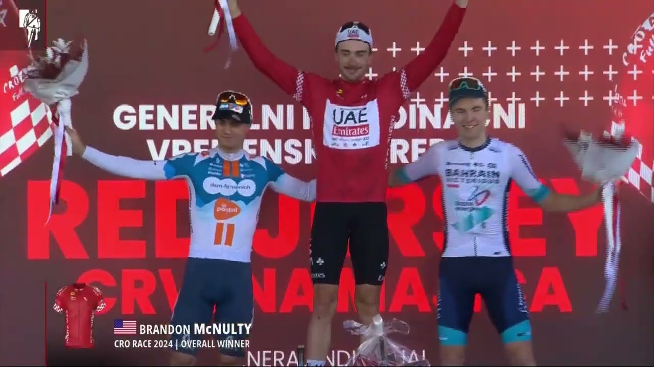 CRO Race 2024 - Stage 6 highlights - Oded Kogut wins last stage, Brandon McNulty takes the general