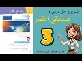 شرح و حل درس صديقي القمر للصف الثالث 3 أستاذة روضة شرح و حل درس صديقي القمر للصف الثالث 3 أستاذة روضة