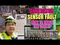 Generator sensor fault alarm how to trace wiring diagram  marine electrician