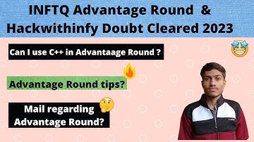 Infytq Advantage Round Language | Hackwithinfy | Infytq Advantage Round | Hackwithinfy Preparation