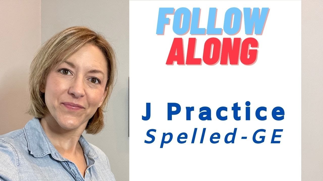 How to Pronounce the J Sound Spelled GE - English Pronunciation Follow Along Daily Practice - YouTube