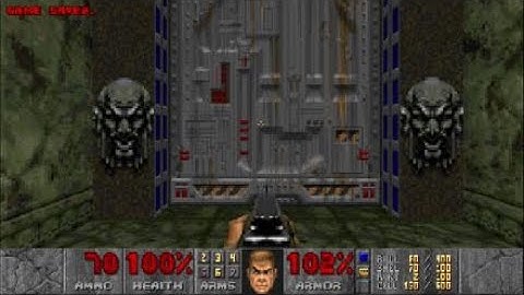 DOOM 1993 episode  2 level 2  (2)😎😎😎😎😎😎😎