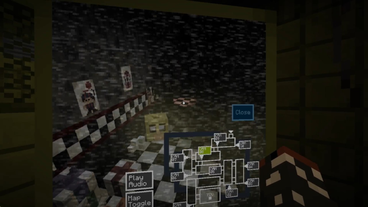 Minecraft x Five Nights at Freddy's 3: Night 4