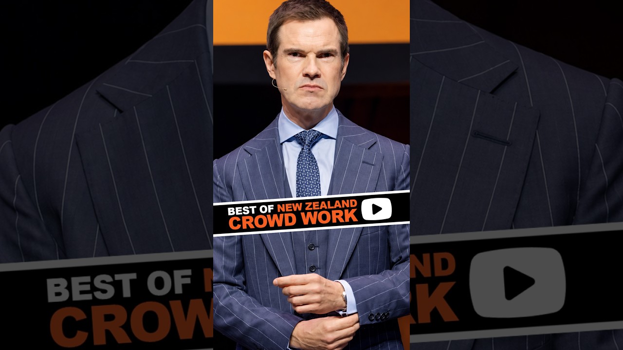 New Zealand heckle highlights! #jimmycarr #crowdwork #hecklers #standupcomedy