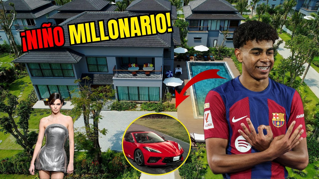 La Vida MILLONARIA De Lamine Yamal, la JOYA Del FC BARCELONA