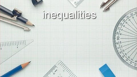 GED Math - Inequalities