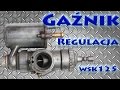 WSK 125 Regulacja gaźnika