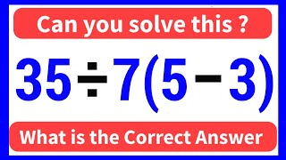 Maybe 1 in 6 people Can Solve This Math problem! 