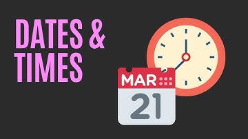 Dates and Times in C# and How to Use Them