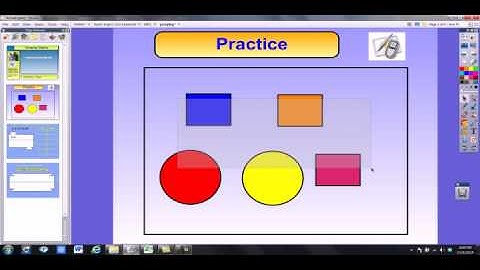 ActivBoard - Grouping Objects