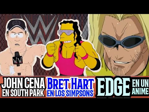 REFERENCIAS DE WWE EN LA ANIMACIÓN | CARICATURAS Y ANIMES CON LUCHADORES FAMOSOS DE WWE