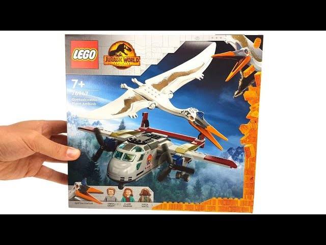 76947 Flugzeug-Überfall Review Jurassic / deutsch - Quetzalcoatlus: World Set YouTube Lego - Dominion