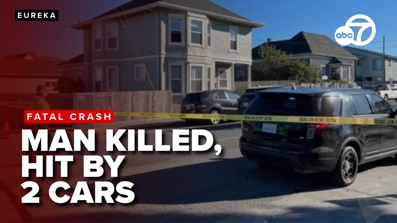 Man on motorized scooter killed after being hit by two cars near Eureka ...
