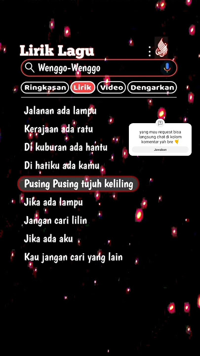 lirik lagu wenggo-wenggo🎶🎧#lirikgoogle #fypシ #liriklagu #fyp #cover #lirik #wenggowenggo #part2