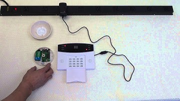 AAS GSM Cellular Alarm System DIY ( 2013 model ) / Activate The Ceiling Motion Detector