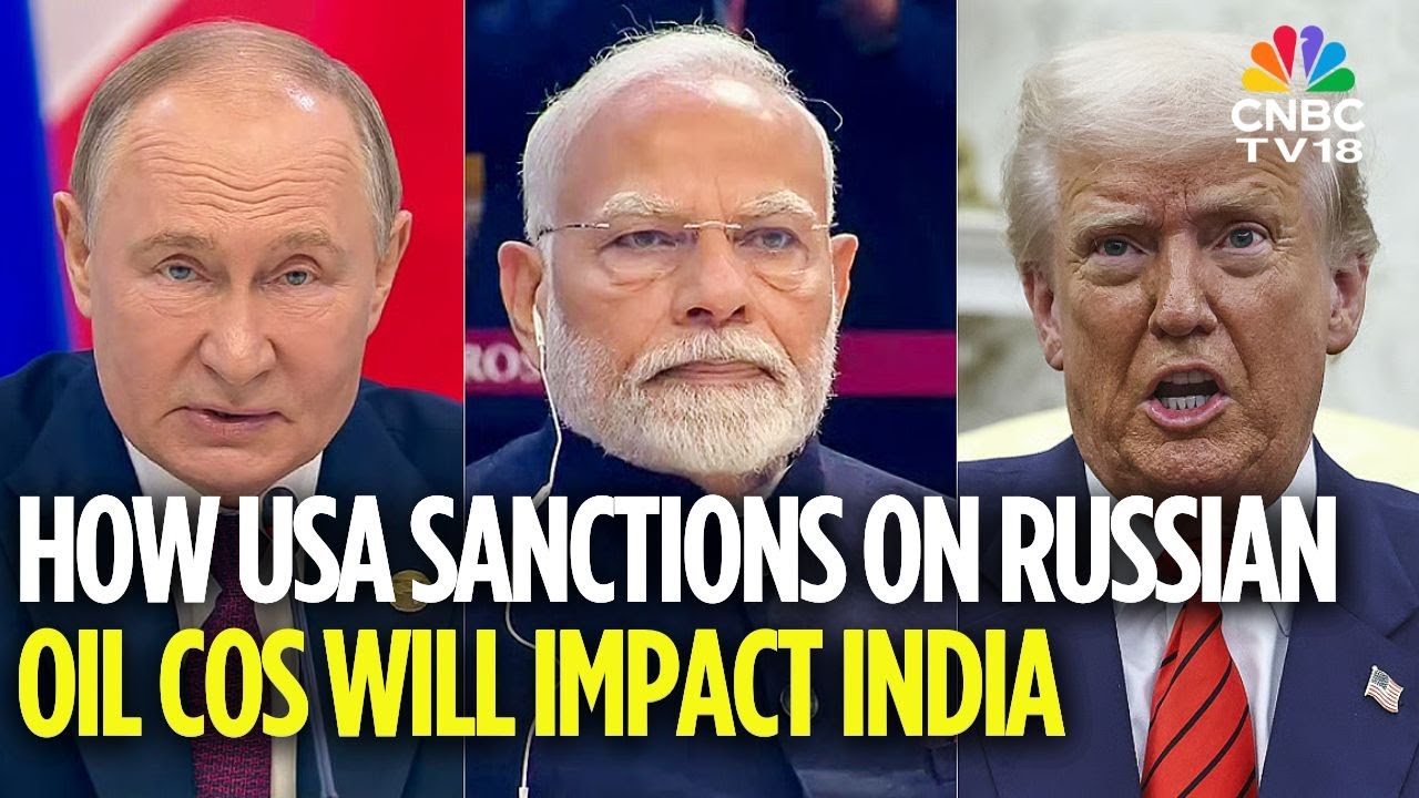 US Sanctions Russian Oil Companies, Supplies To China & India Hit - YouTube