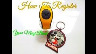 🔴HOW TO REGISTER YOUR DISNEY MAGICBAND (THE EASY WAY)#TheWaltDisneyCompany