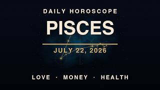 Daily Horoscope - Pisces - July 22, 2026