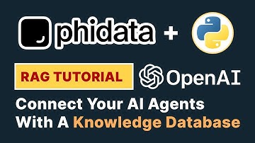 Create a RAG (Markdown approach) AI Agents in phidata | phidata Tutorial