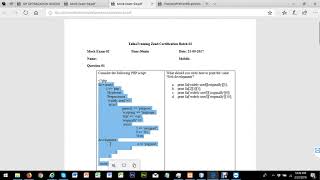 Zend PHP Certification Training Course Class 13 - Example Exam Practice Mock Test Questions - 4