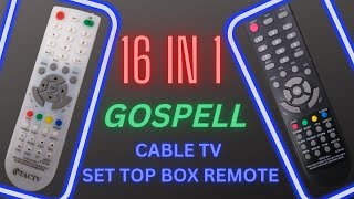 16 IN 1 CABLE SET TOP BOX REMOTE | GOSPELL REMOTE | CABLE TV REMOTE | CABLE SET TOP BOX | TV REMOTES screenshot 4