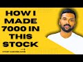 HOW I MADE 12% PROFIT IN THIS STOCK |SWING TRADING| PRICE ACTION | TOMORROWS TRADERS |