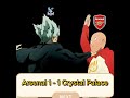 Arsenal1-1CrystalPalace  #ranidae #football #arsenal #fulham #foryou  #foorball #premierleague