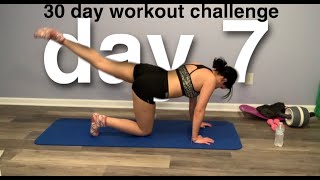 Day #7 New Years 30 Day Workout Challenge, Intense Weight Loss Plan