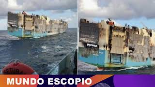 Barco se hunde: Transportaba Bentleys, Lamborghinis y Porsches by Mundo Escopio 2,614 views 2 years ago 2 minutes, 2 seconds