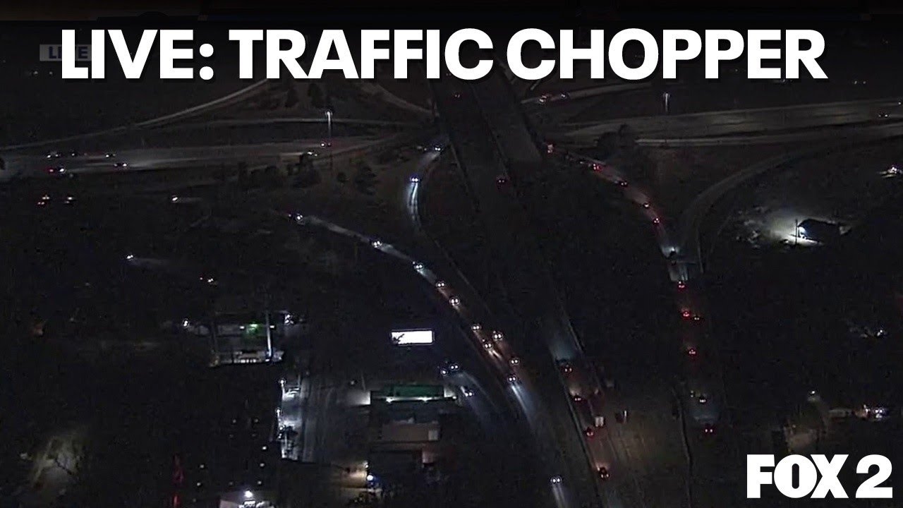 Metro Detroit morning traffic chopper