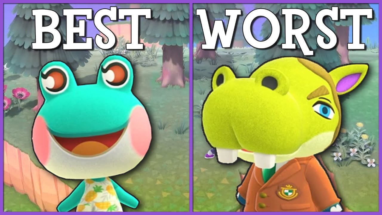 BEST & WORST Villager of EACH SPECIES Animal Crossing New Horizons